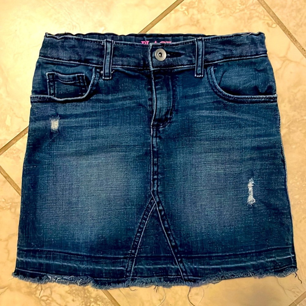 Children’s Place Denim skirt, girl size 12.